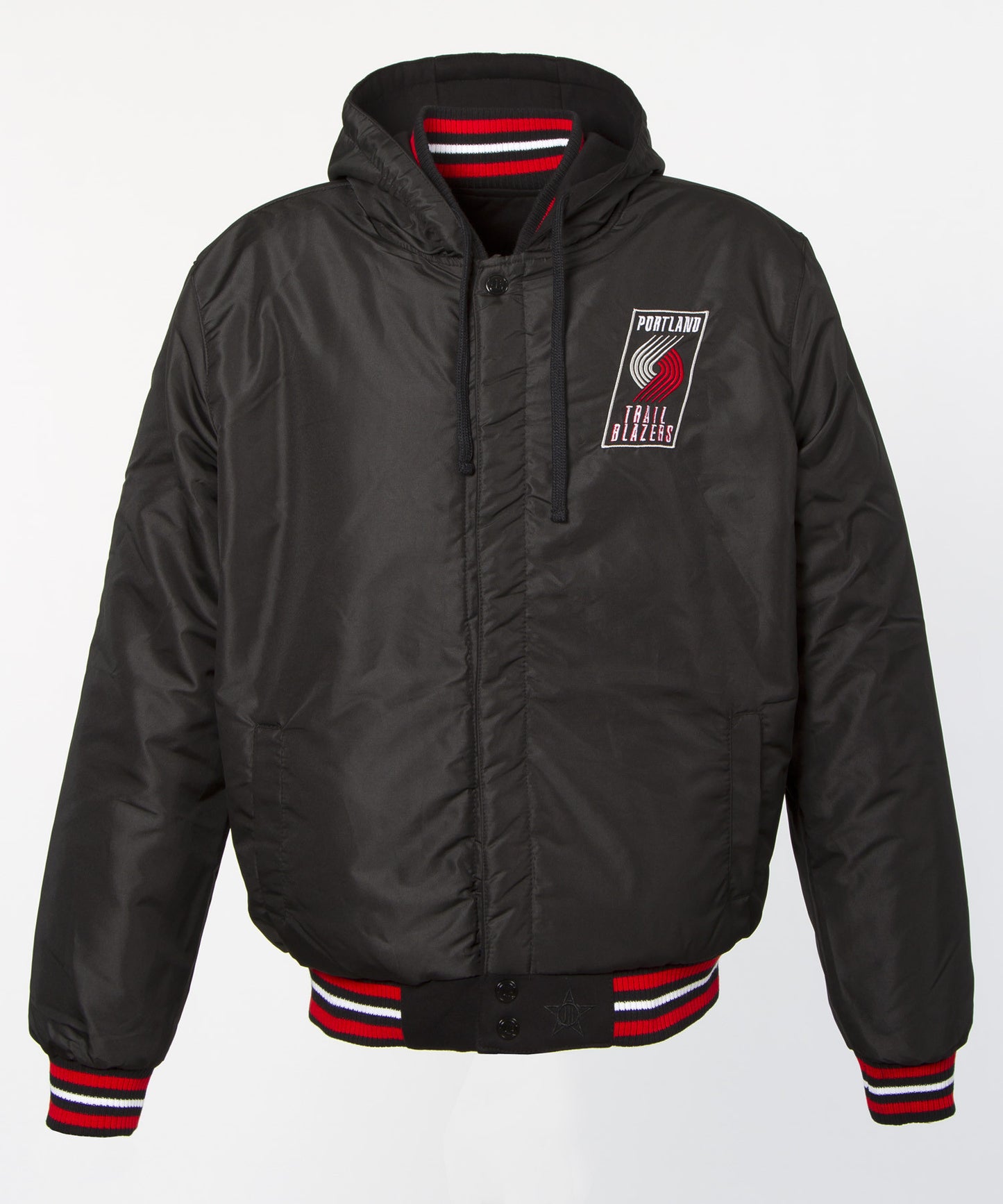 Portland Trail Blazers Two-Tone Reversible Fleece Jacket