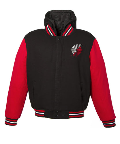 Portland Trail Blazers Kid's Reversible Two-Tone Fleece Jacket