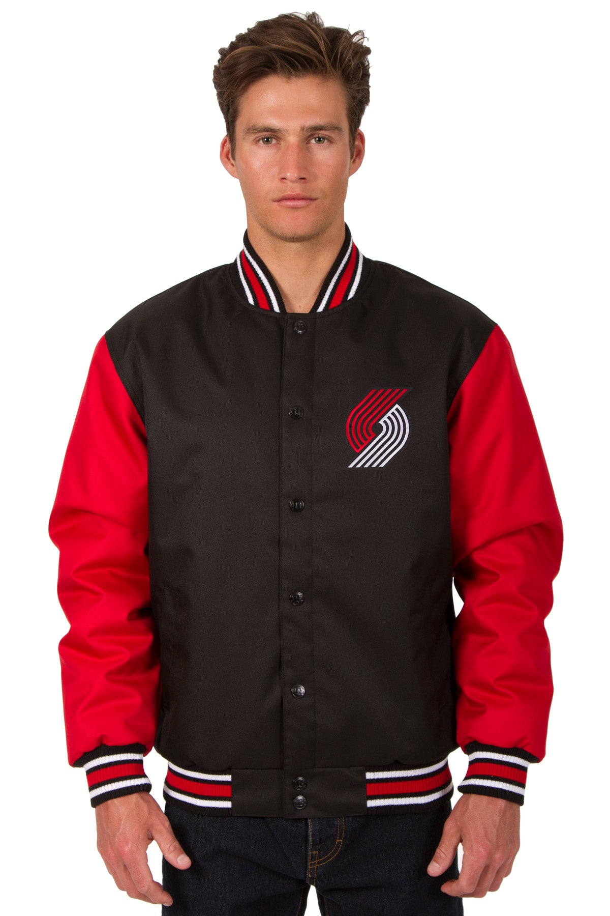 Portland Trail Blazers Poly-Twill Jacket