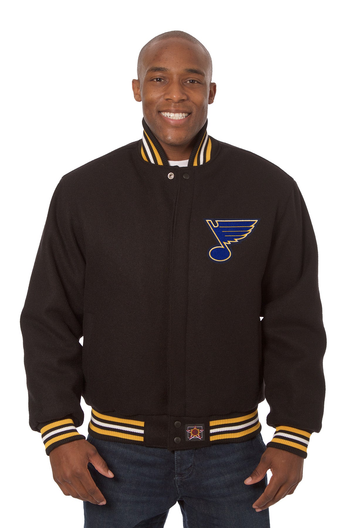 St. Louis Blues Embroidered Wool Jacket