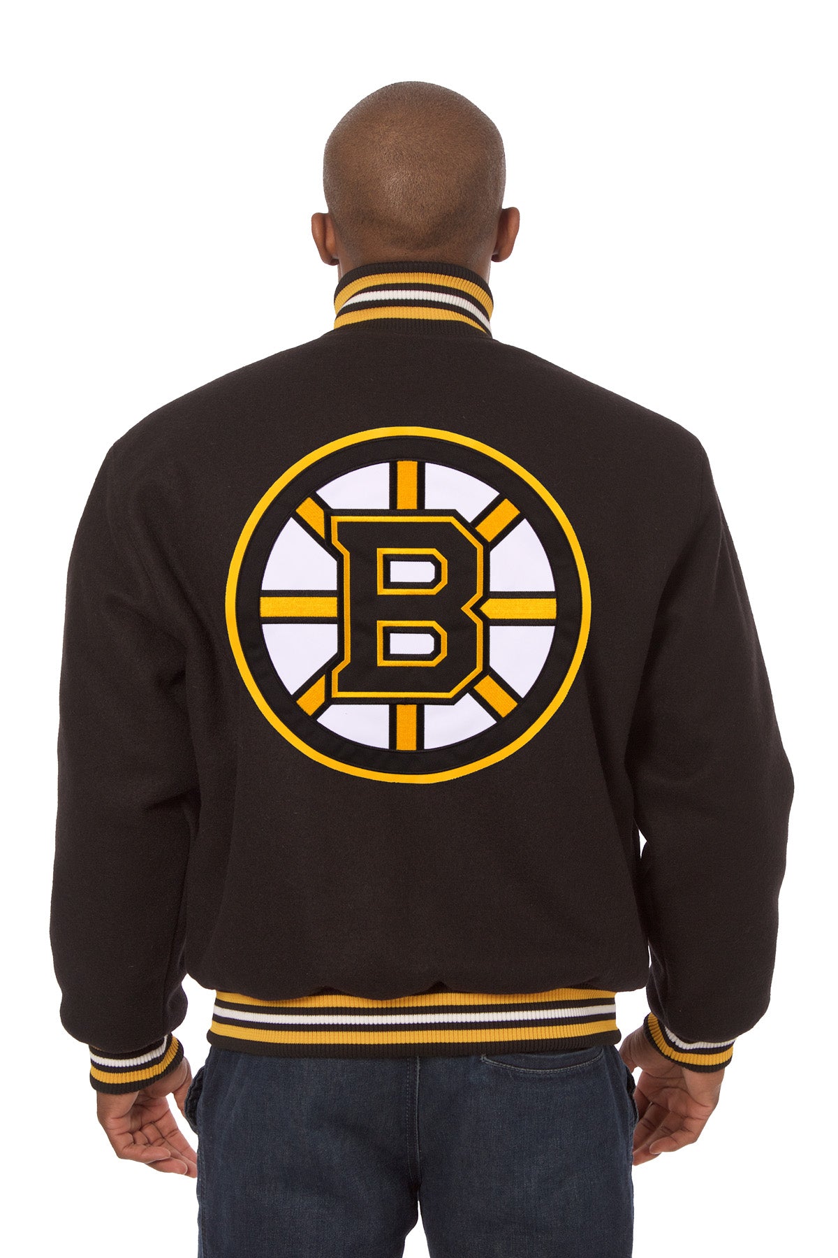 Boston Bruins Embroidered Wool Jacket