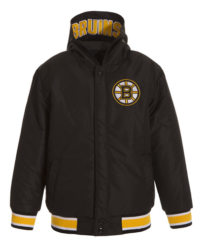 Boston Bruins Kid's Reversible Poly-Twill Jacket