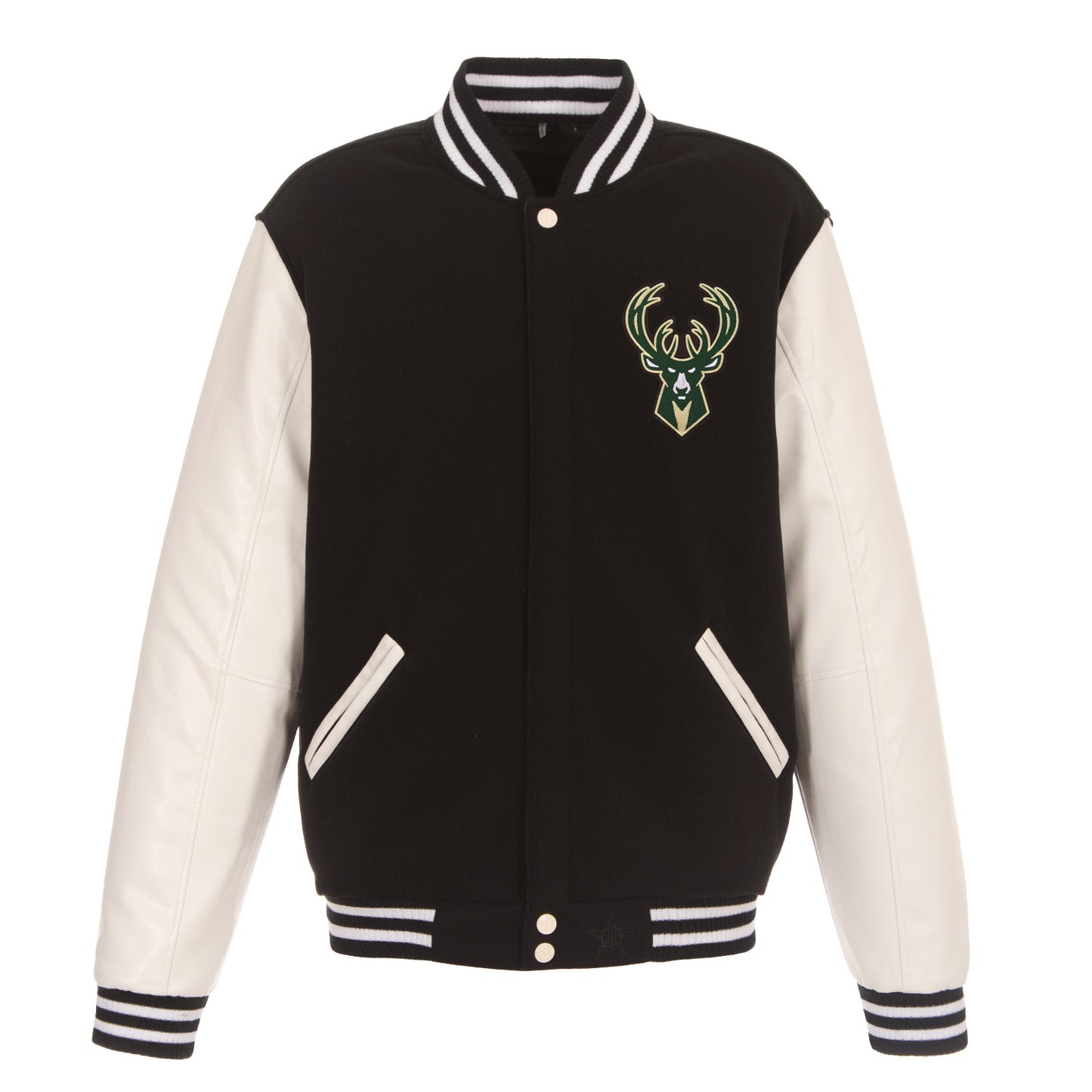 Milwaukee Bucks Reversible Varsity Jacket