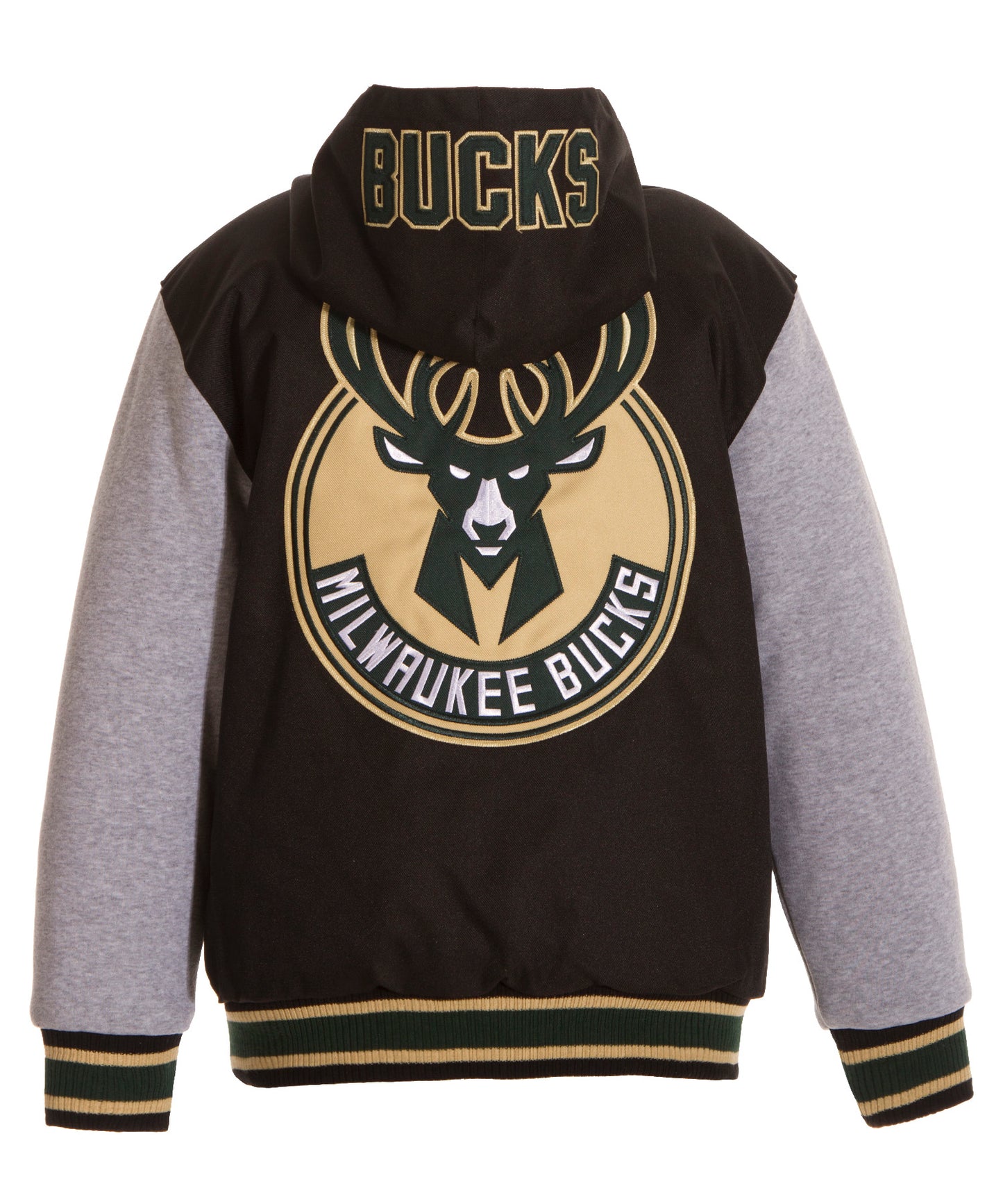 Milwaukee Bucks Kid's Reversible Poly-Twill Jacket