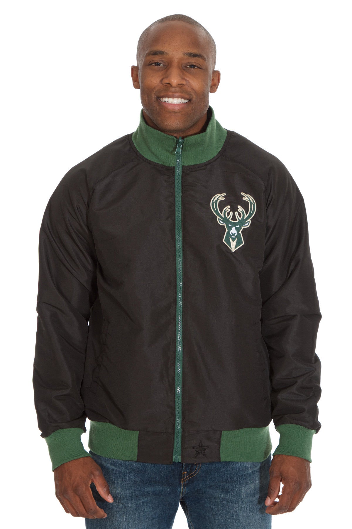 Milwaukee Bucks Reversible Polyester Track Jacket