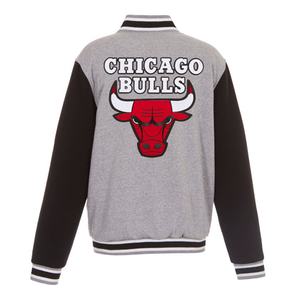Chicago Bulls Reversible Fleece Jacket