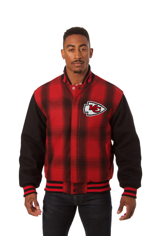 Kansas City Chiefs All-Wool Plaid Jacket