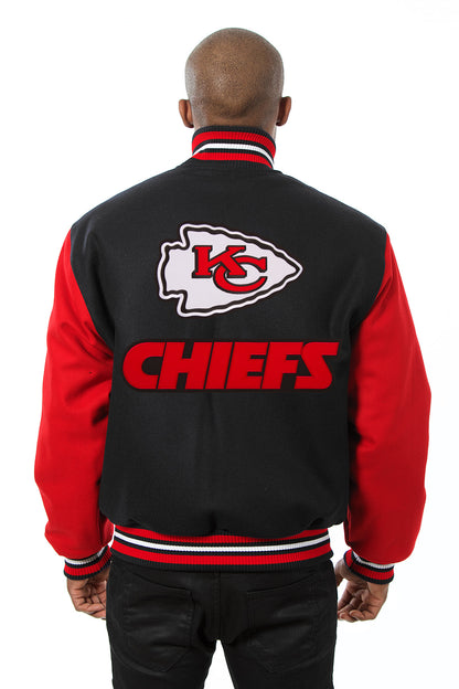 Kansas City Chiefs Embroidered Wool Jacket