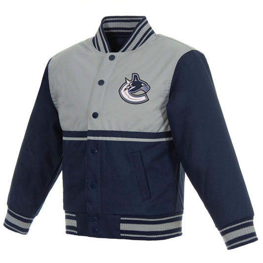 Vancouver Canucks Kids Poly-Twill Jacket