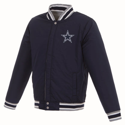 Dallas Cowboys Reversible Fleece Jacket
