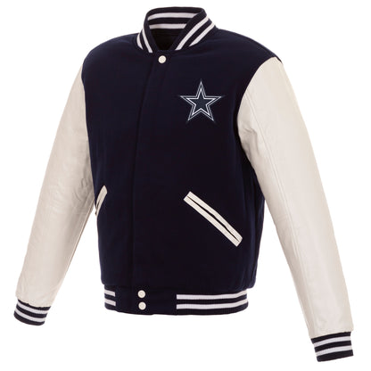 Dallas Cowboys Reversible Varsity Jacket
