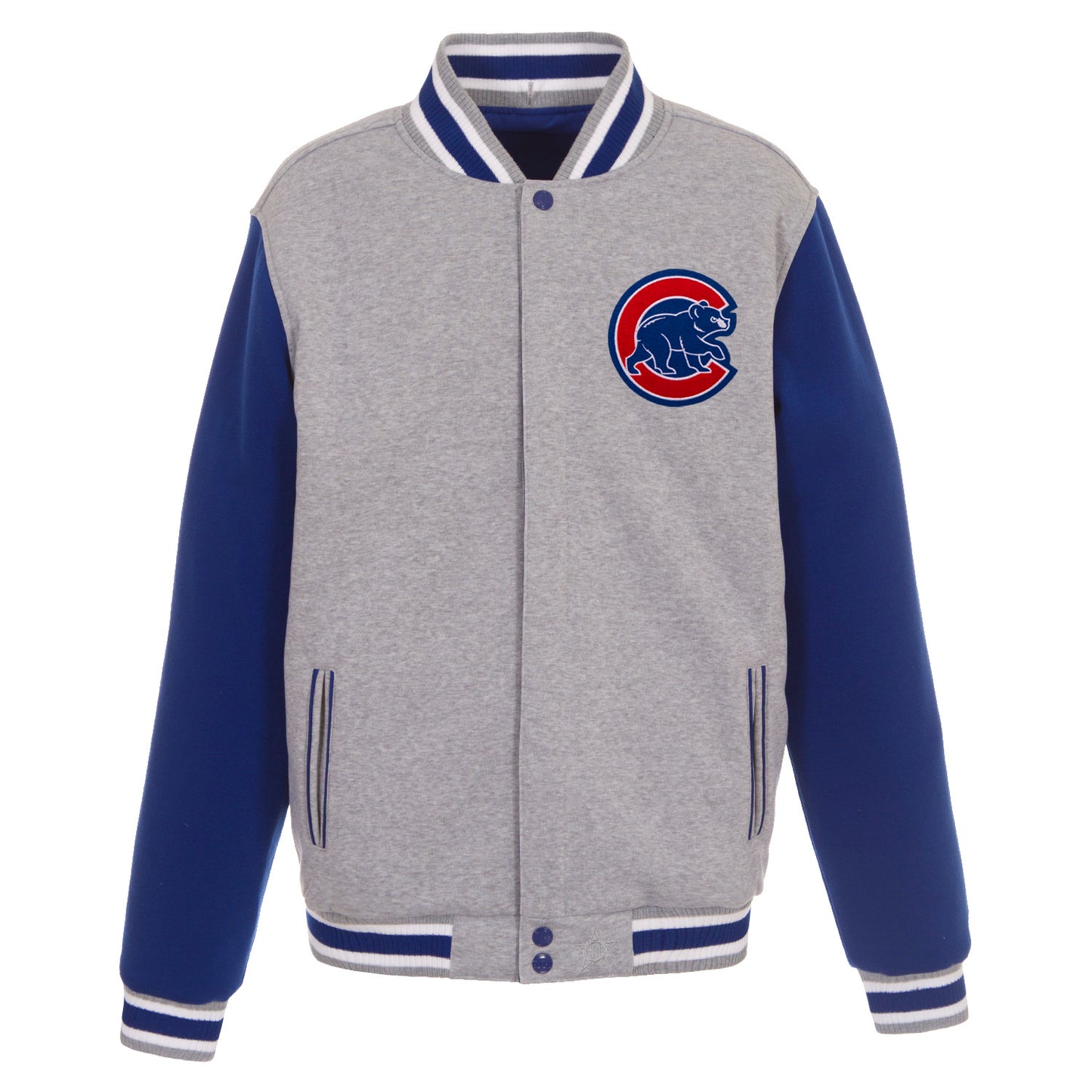 Chicago Cubs Reversible Fleece Jacket
