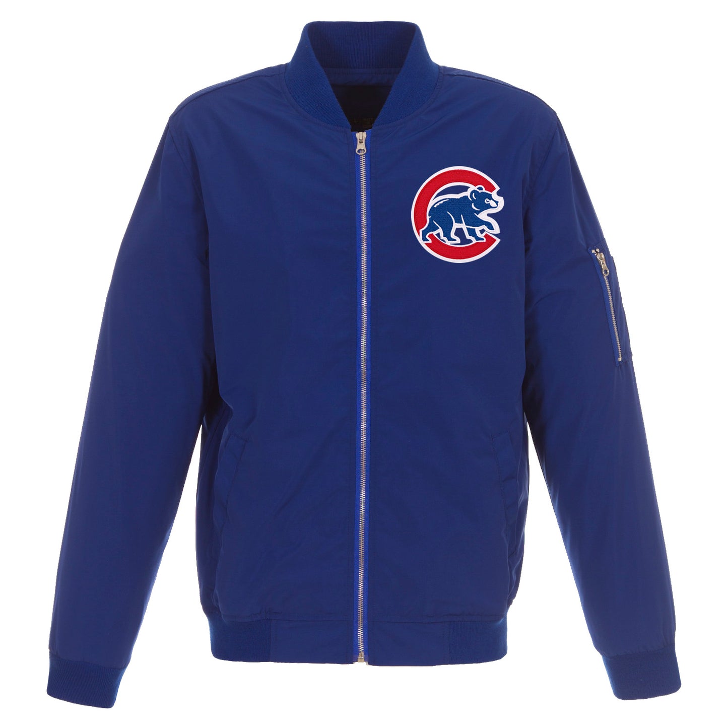 Chicago Cubs Nylon Bomber Jacket