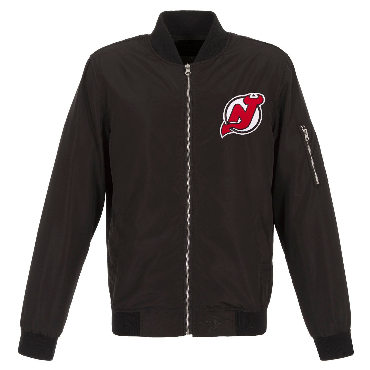 New Jersey Devils Nylon Bomber Jacket