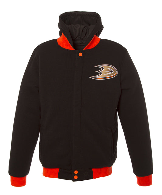 Anaheim Ducks Kid's Reversible Fleece Jacket