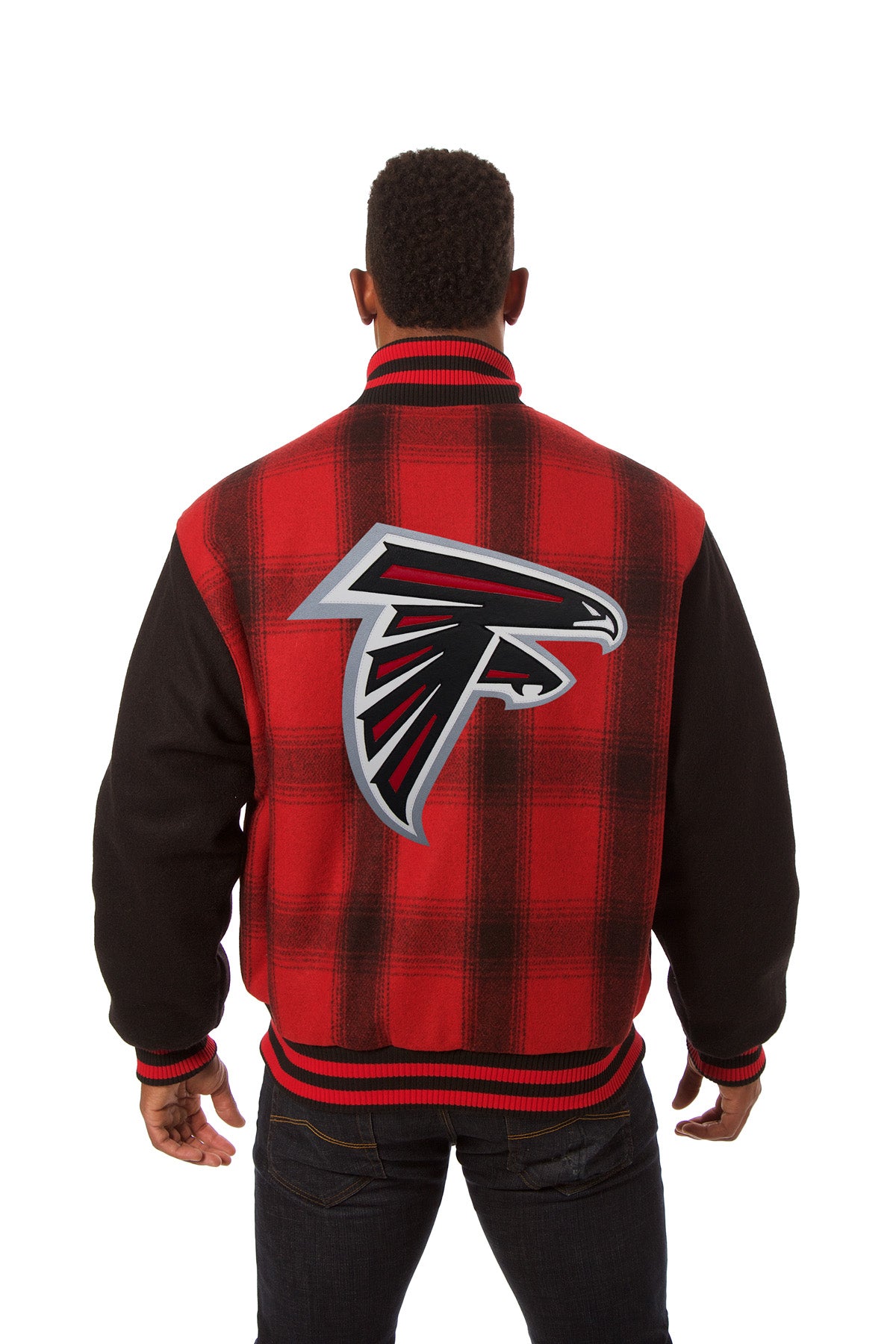 Atlanta Falcons All-Wool Plaid Jacket