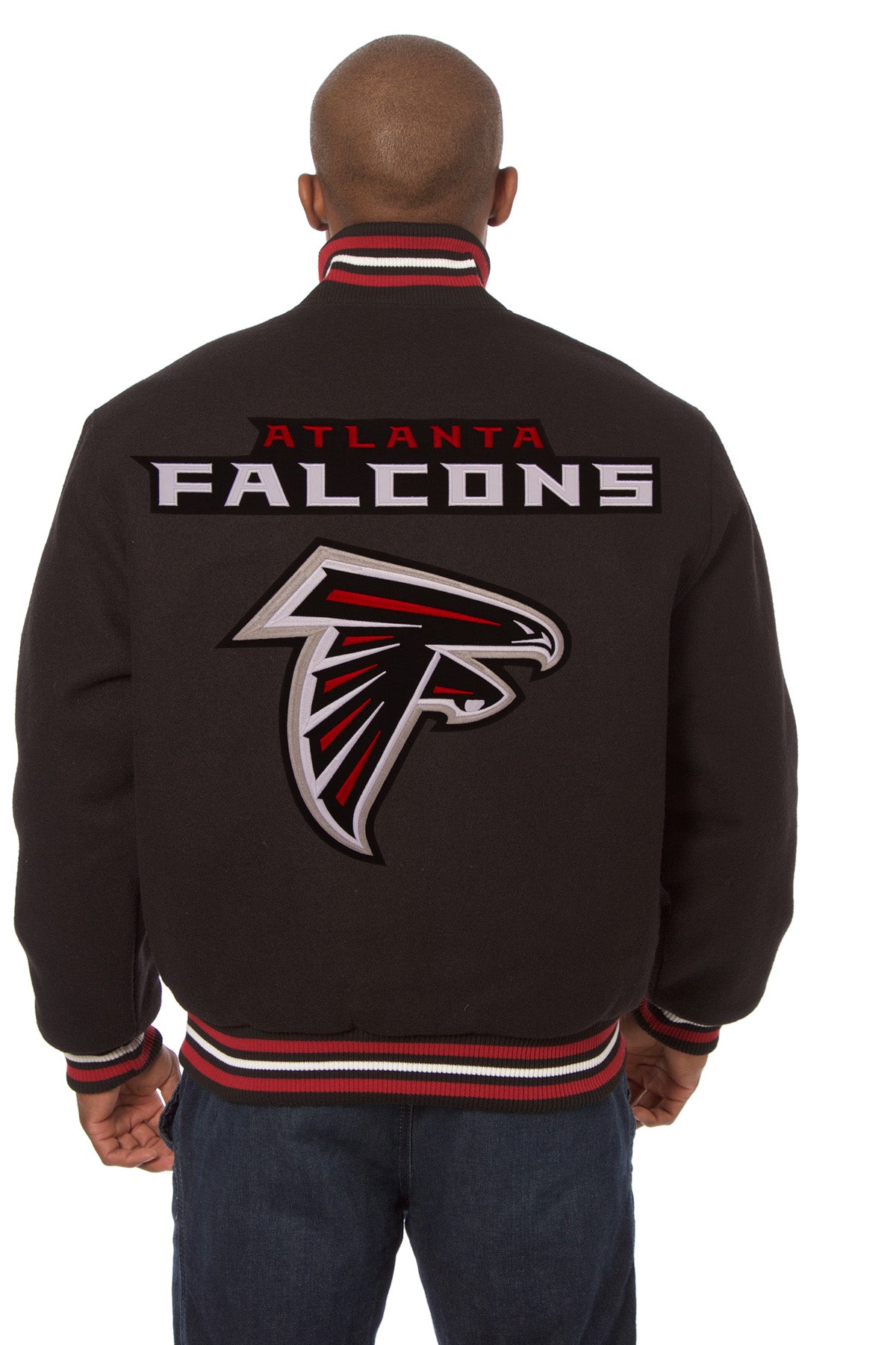 Atlanta Falcons Embroidered Wool Jacket