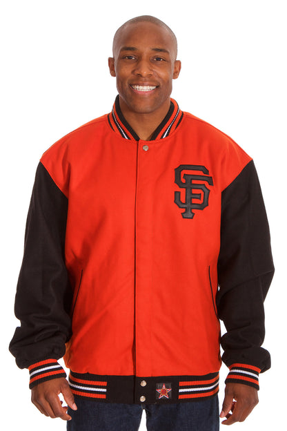 San Francisco Giants Reversible Wool Jacket