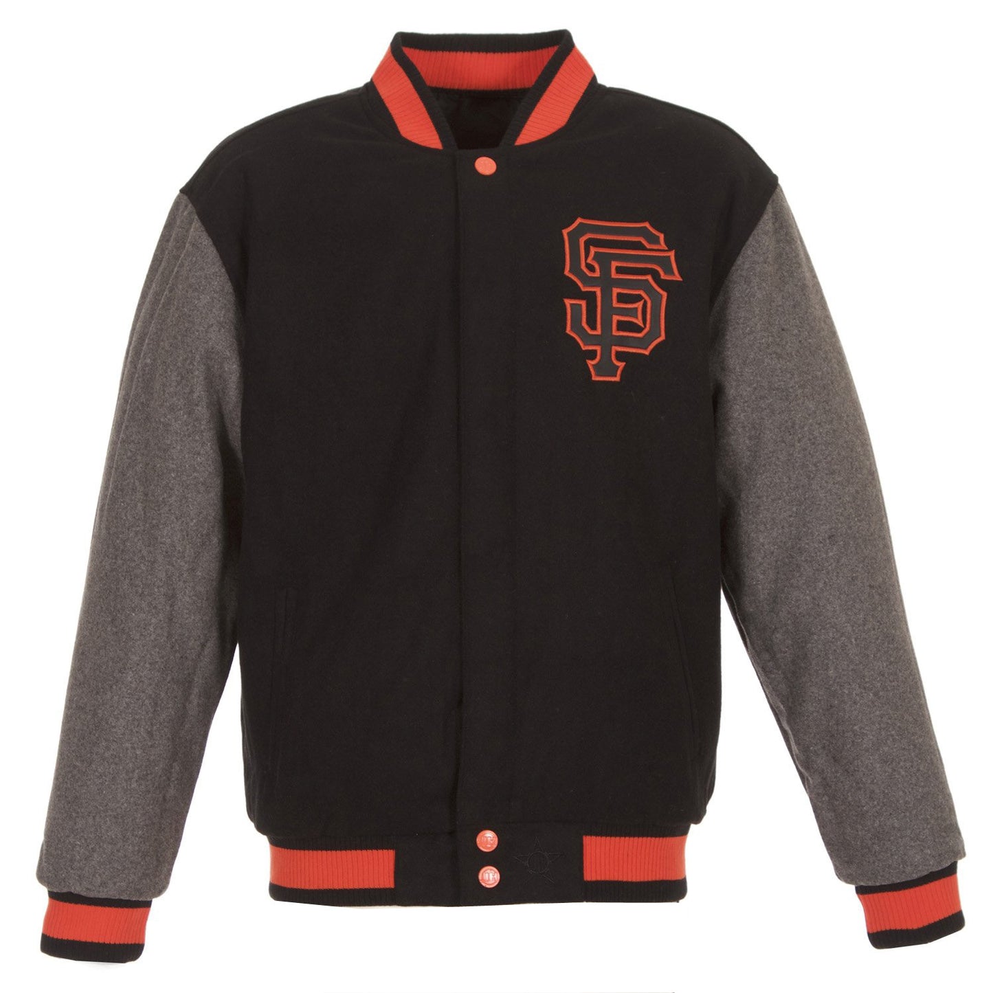 San Francisco Giants Reversible Melton Jacket