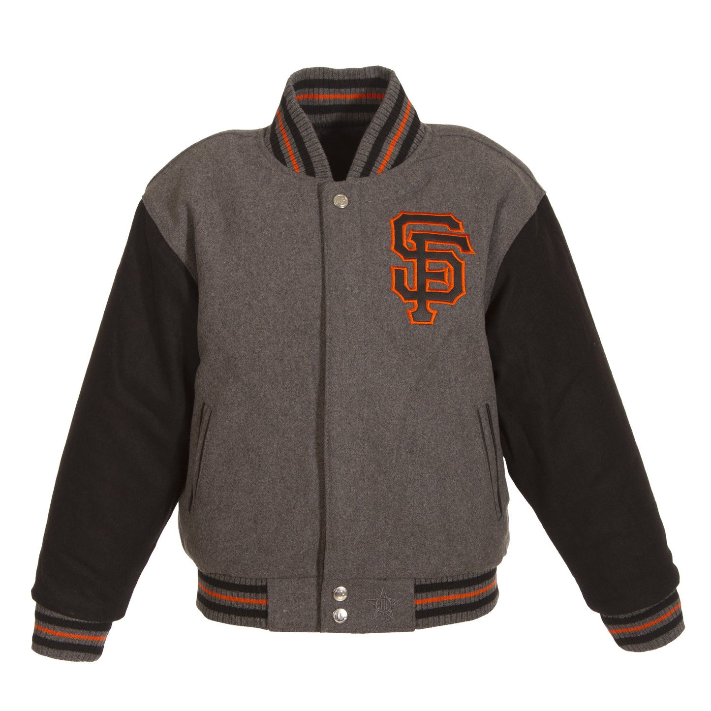 San Francisco Giants Kid's Reversible Two-Tone Wool Jacket