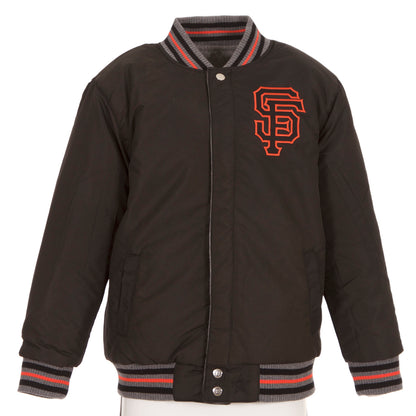 San Francisco Giants Kid's Reversible Wool Jacket
