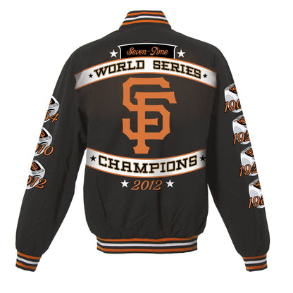 San Francisco Giants Kid's Lightweight World Series Twill Jacket