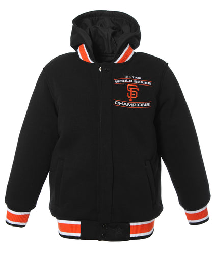 San Francisco Giants Kid's Reversible Fleece Jacket
