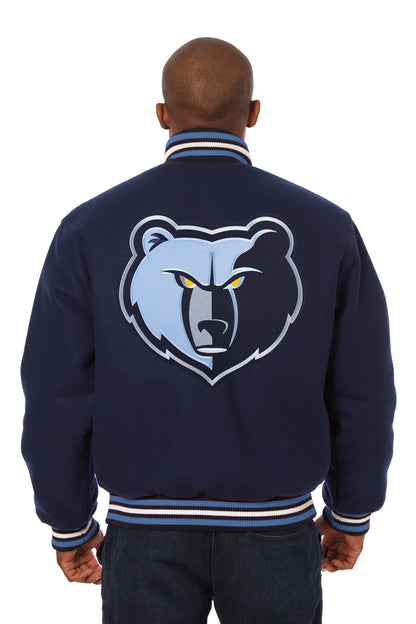 Memphis Grizzlies Embroidered Wool Jacket