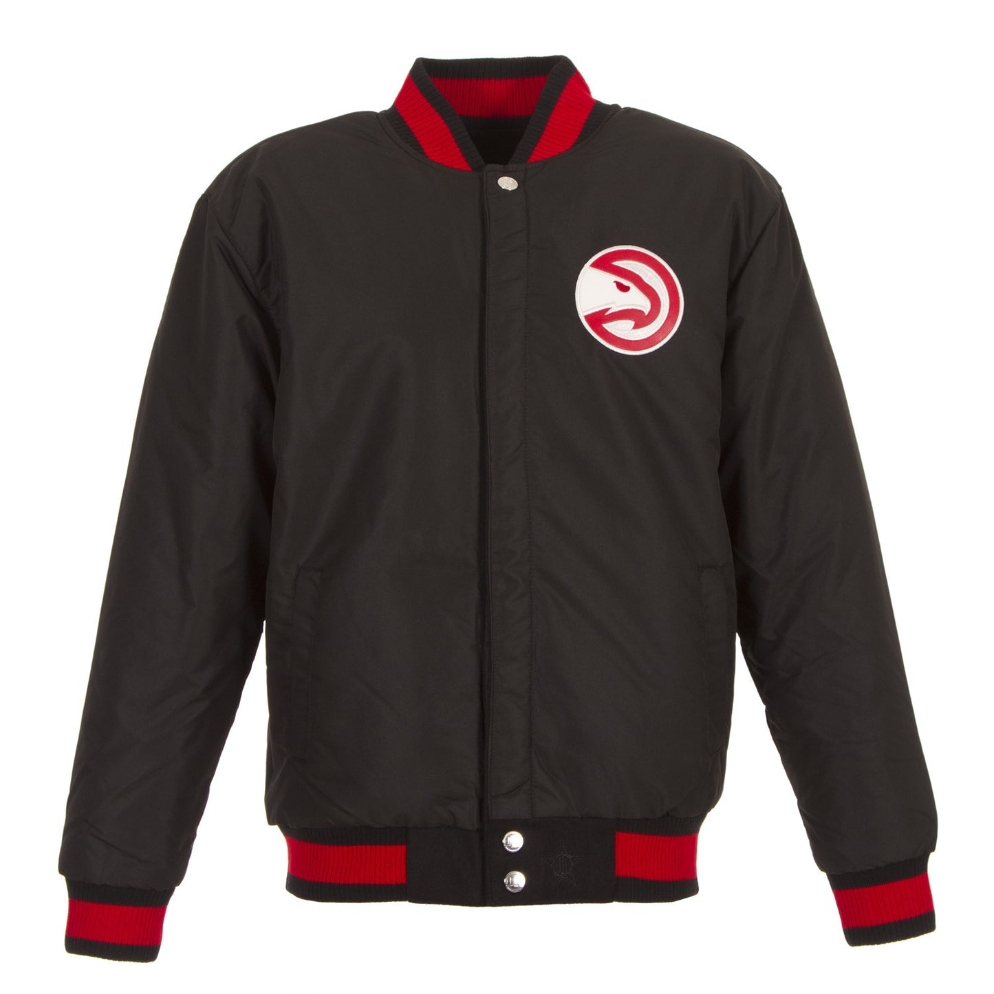 Atlanta Hawks Reversible Melton Jacket