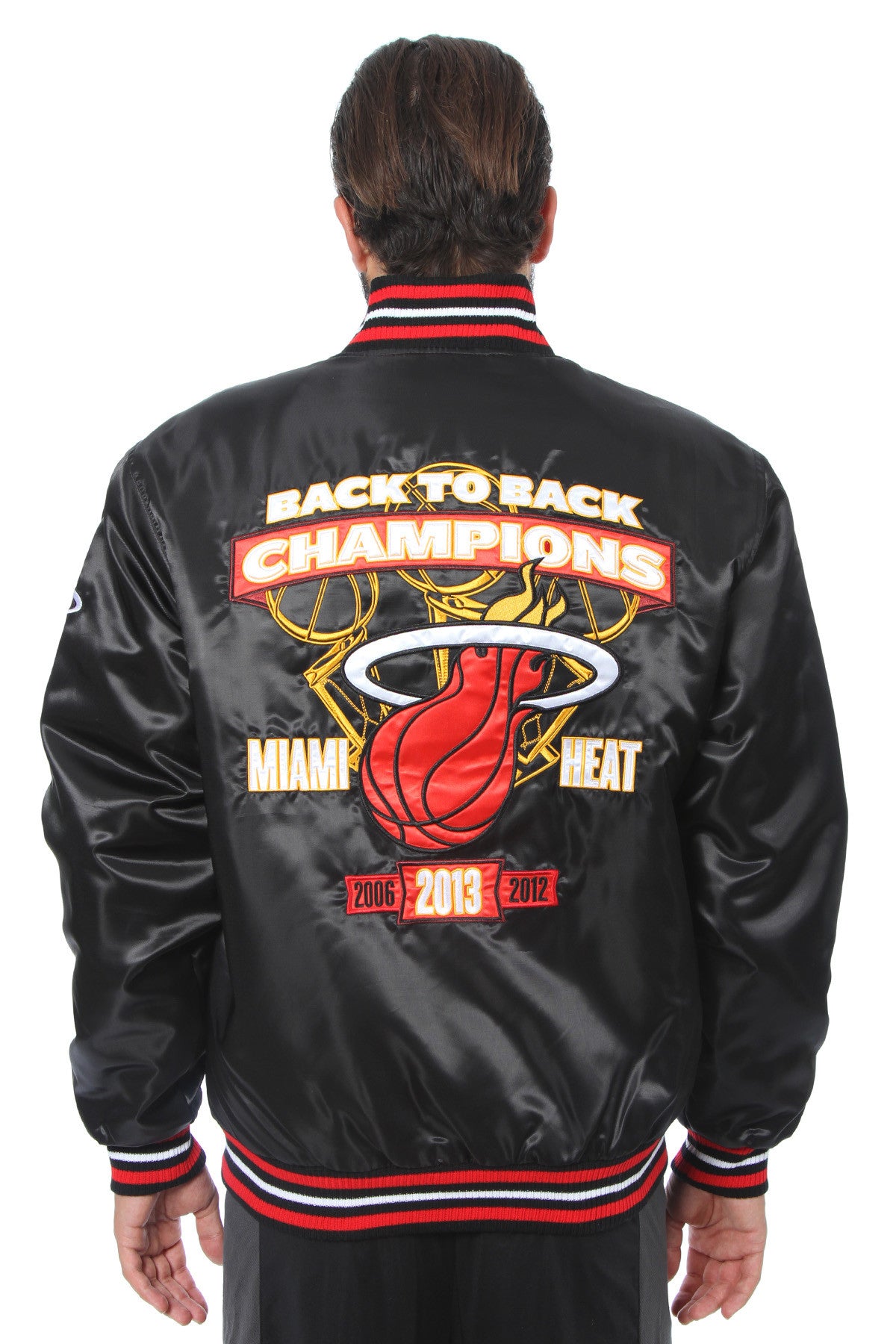 Miami Heat Matte Satin Championship Jacket