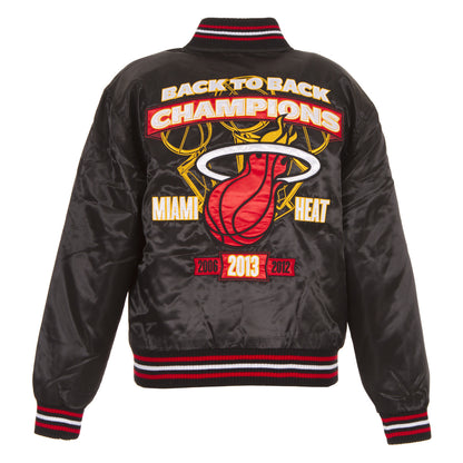 Miami Heat Kid's Matte Satin Championship Jacket