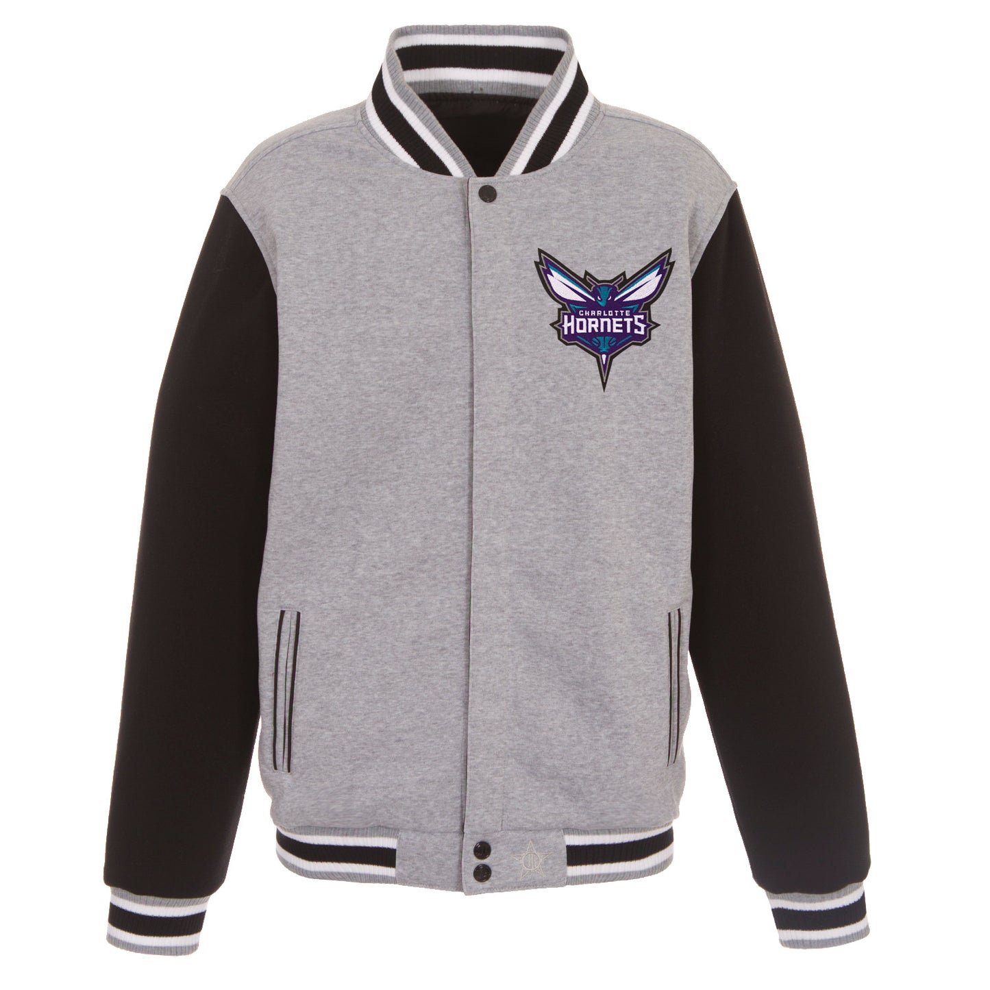 Charlotte Hornets Reversible Fleece Jacket