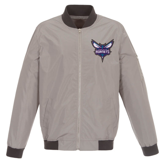 Charlotte Hornets Nylon Bomber Jacket