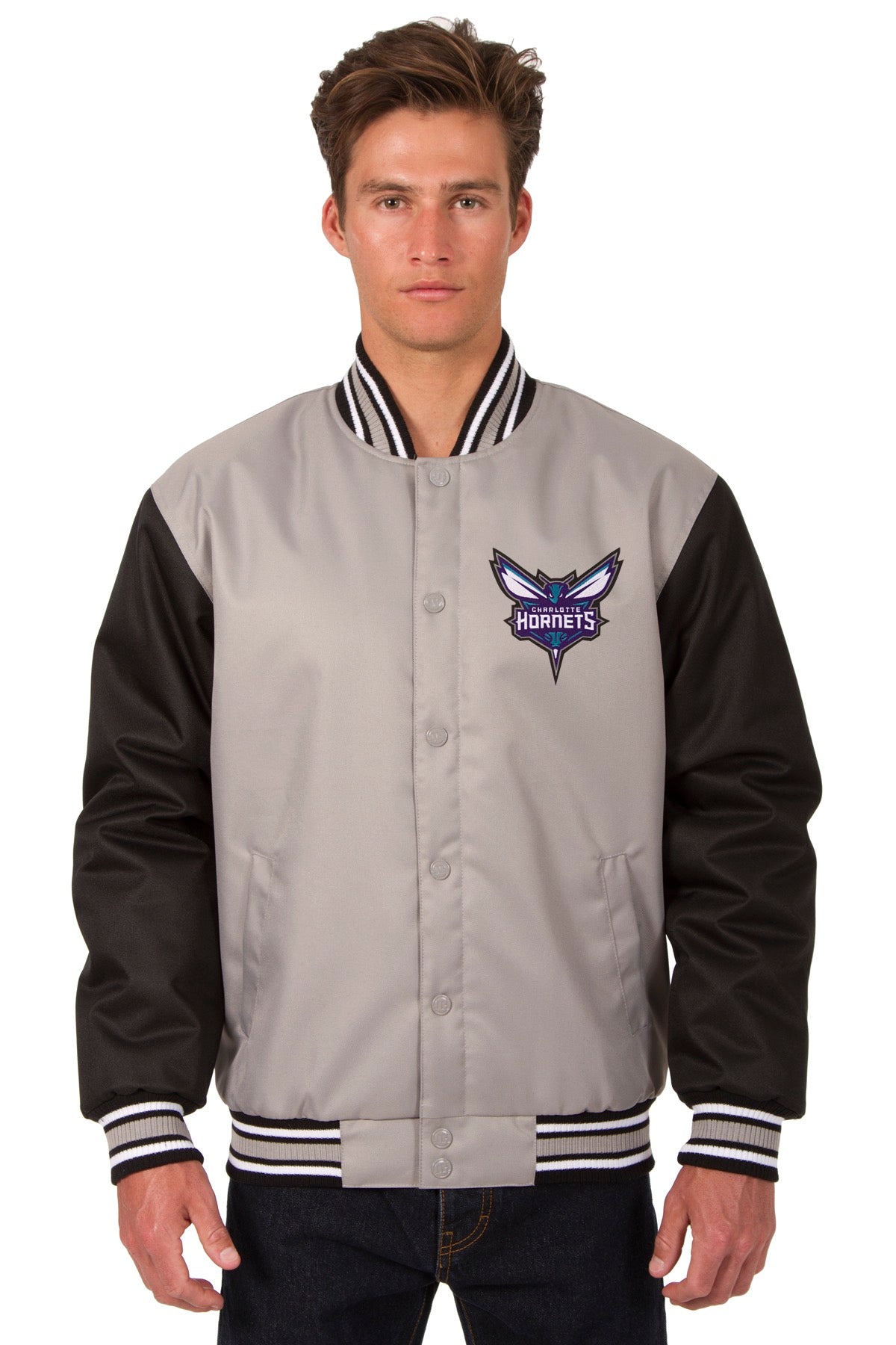 Charlotte Hornets Poly-Twill Jacket