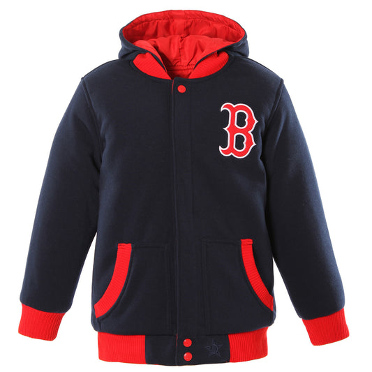 Boston Red Sox Kids Reversible Fleece Jacket