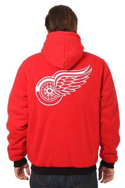 Detroit Red Wings Reversible Fleece Jacket
