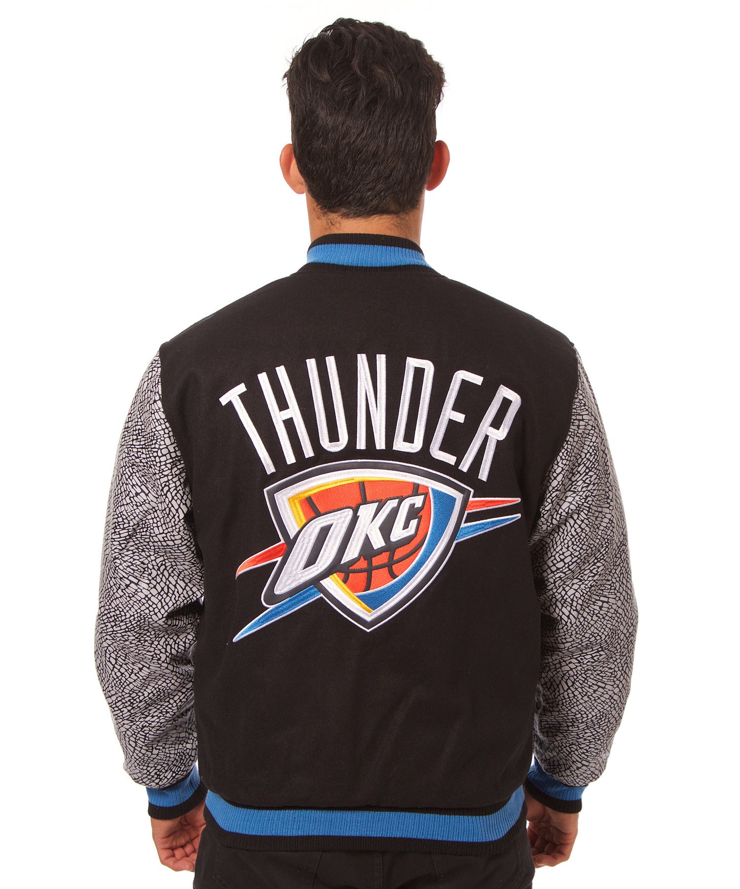 Oklahoma City Thunder Reversible Melton Jacket