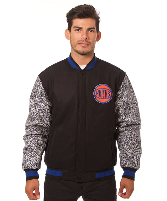 New York Knicks Reversible Melton Jacket