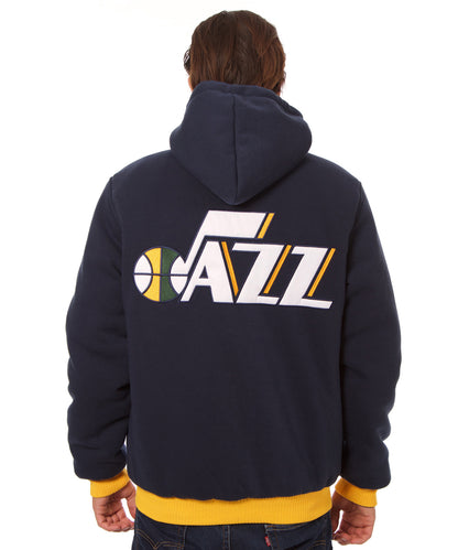 Utah Jazz Reversible Fleece Jacket