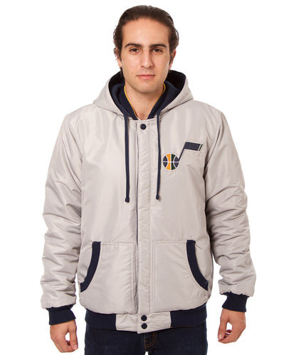 Utah Jazz Reversible Fleece Jacket