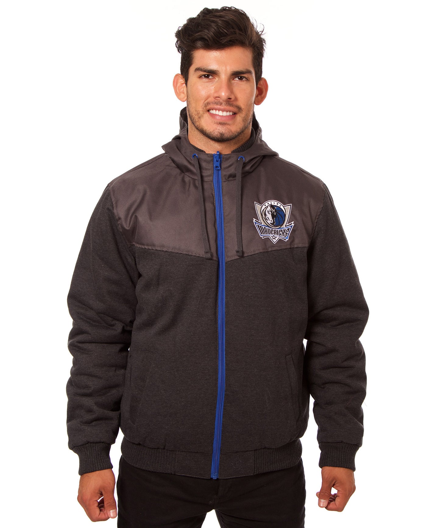 Dallas Mavericks Reversible Fleece Jacket