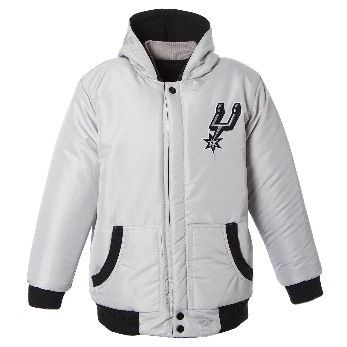 San Antonio Spurs Kid's Reversible Fleece Jacket