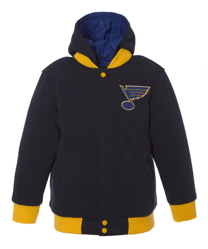 St. Louis Blues Kid's Reversible Fleece Jacket