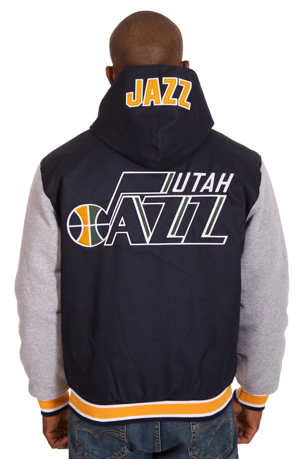Utah Jazz Reversible Poly-Twill Jacket
