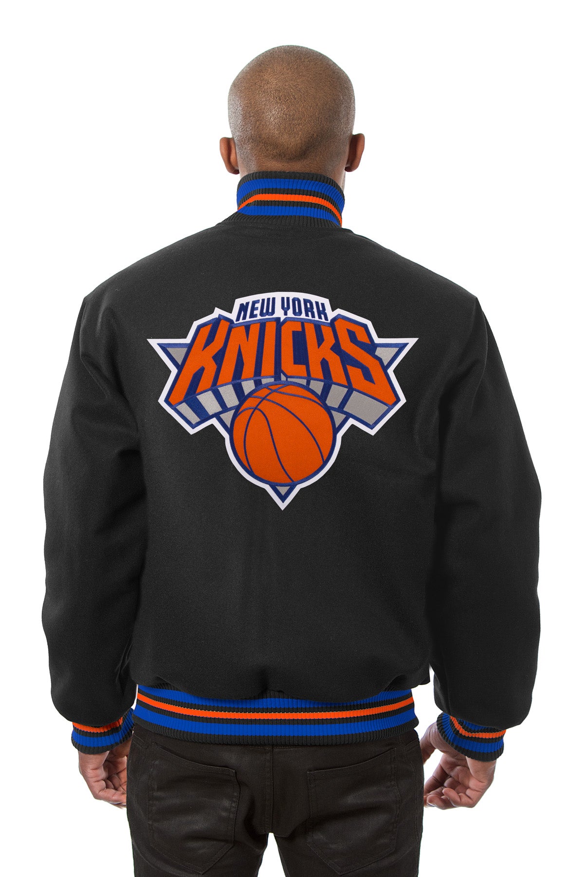 New York Knicks Embroidered Wool Jacket