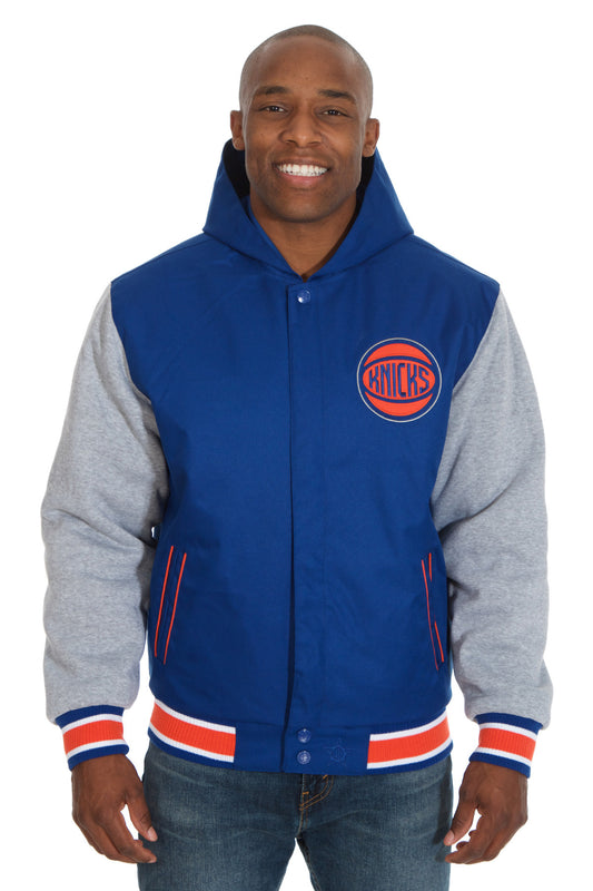 New York Knicks Reversible Poly-Twill Jacket