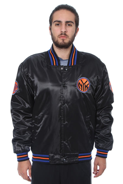 New York Knicks Matte Satin Jacket