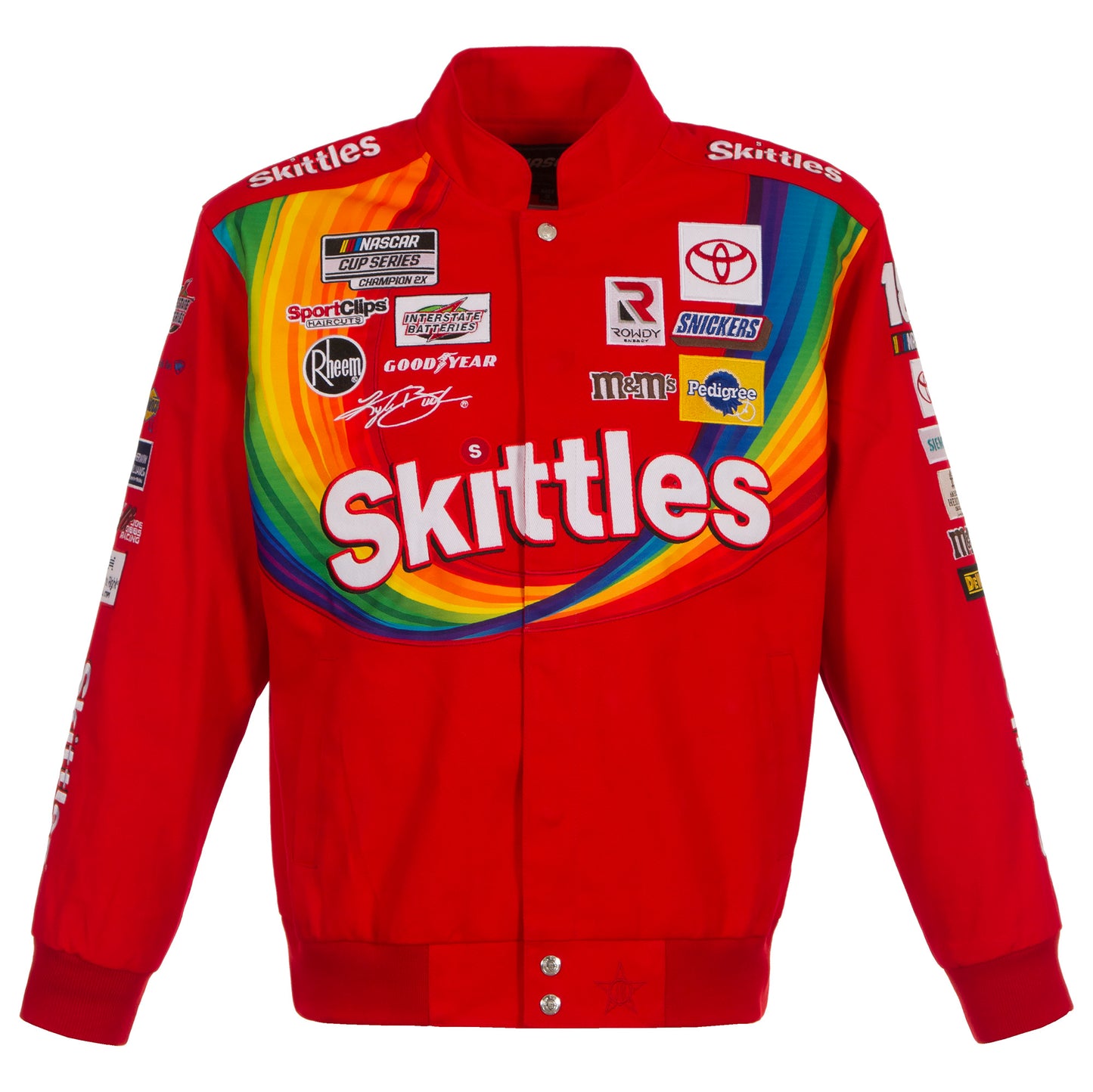 Kyle Busch Skittles NASCAR Twill Jacket