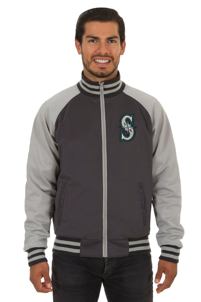 Seattle Mariners Reversible Polyester Track Jacket