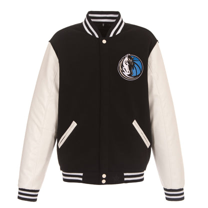 Dallas Mavericks Reversible Varsity Jacket